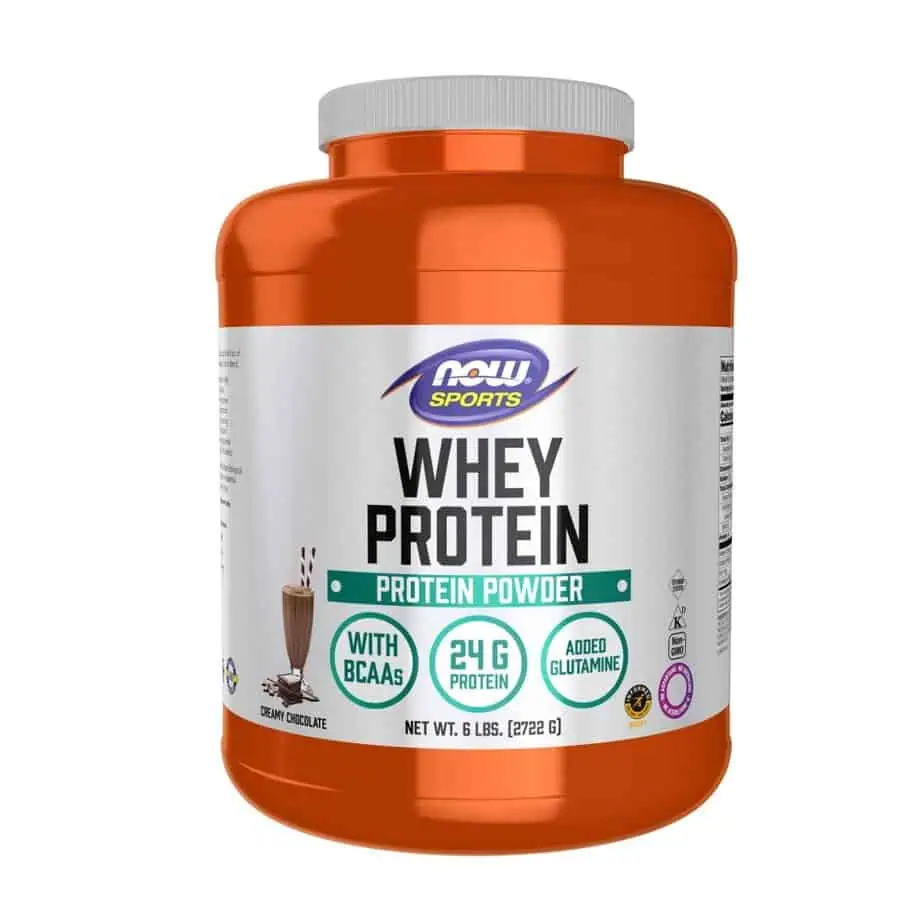 پروتئین وی ناو 2722 گرمی NOW Whey Protein, Creamy Chocolate Powder